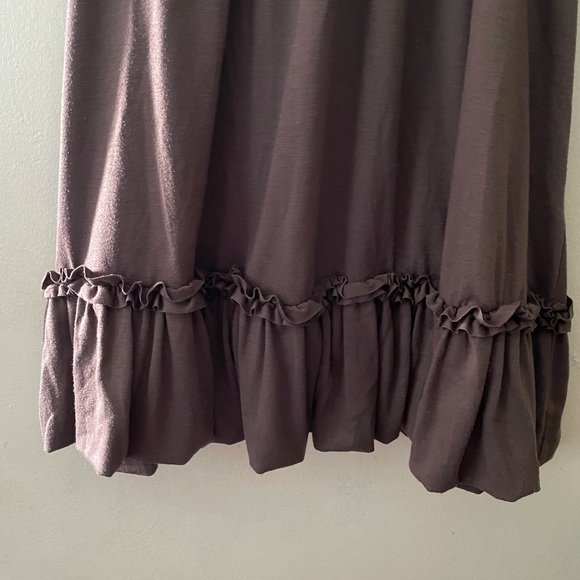 Soprano Brown Ruffle Dress - Picture 3 of 4